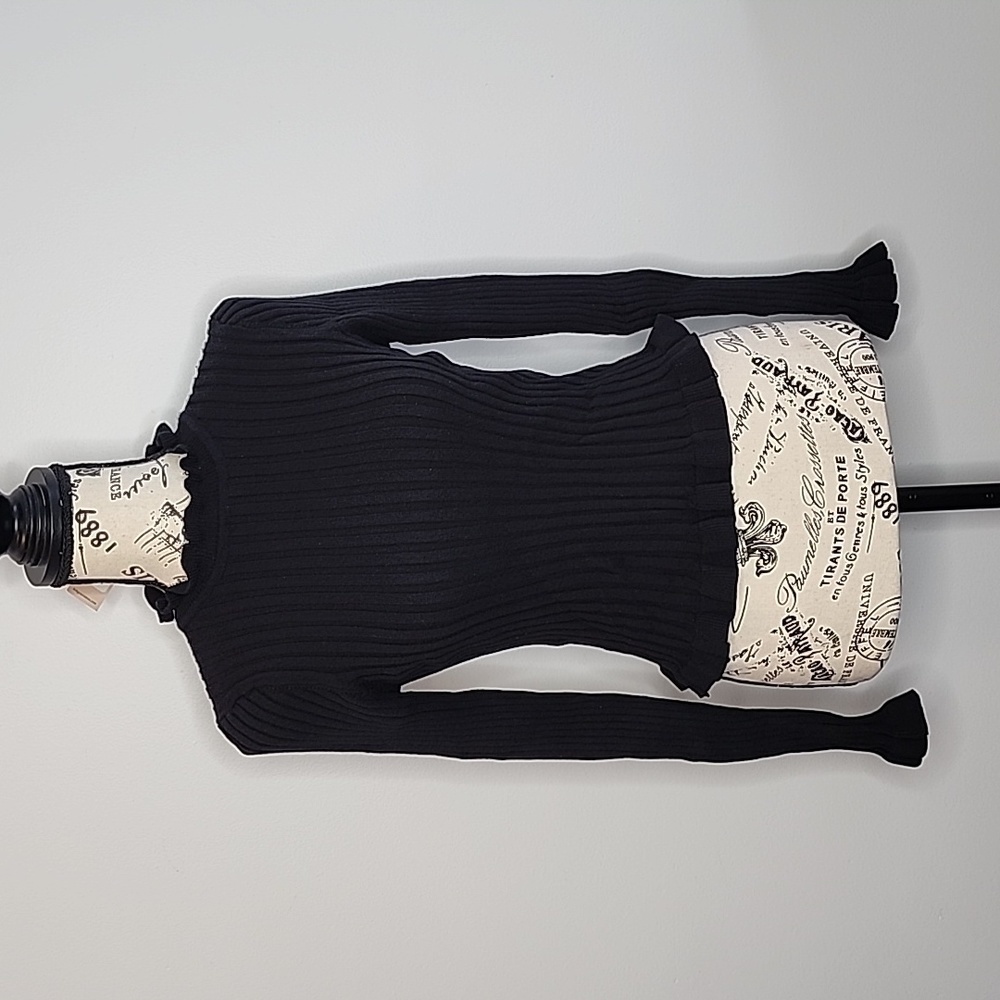 Bcbgeneration Black Ribbed Turtleneck - image 1